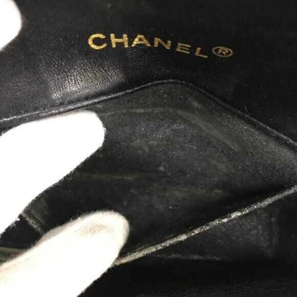 CHANEL 24K Vintage Single Flap Bag Large Coco Quilted Chain Shoulder Bag Purse - Picture 16 of 16